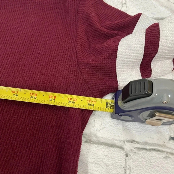 HOLLISTER ribbed semi-cropped long sleeve top M - Picture 5 of 6